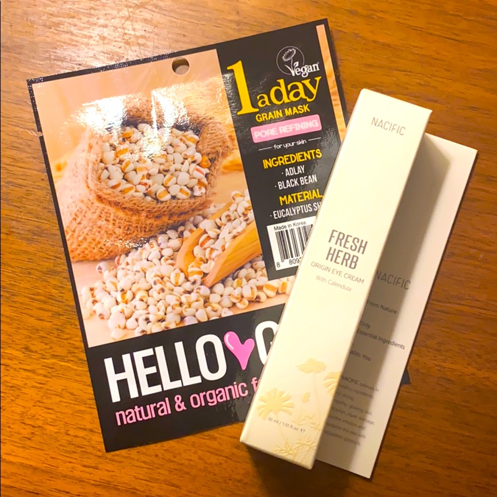 Beauty Bundle! Face Mask and Origin Eye Cream